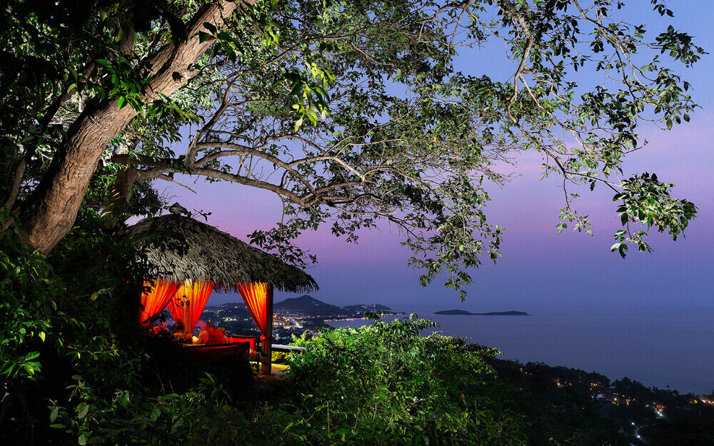 Jungle Club Koh Samui sunset view